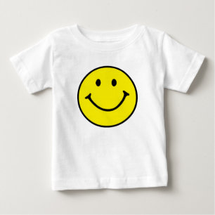 Original Yellow Smile Face Baby T-Shirt