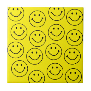 Original Yellow Smile Face  Tile