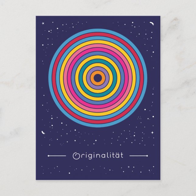 Originalität Postcard (Front)