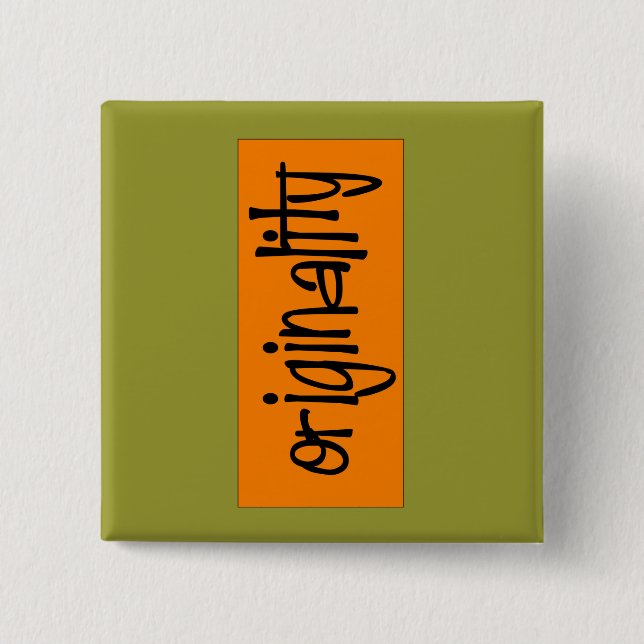 Originality Button (Front)