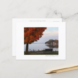 Orillia Lake Couchiching Canada Photography Postcard