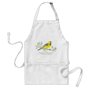 Oriole apron