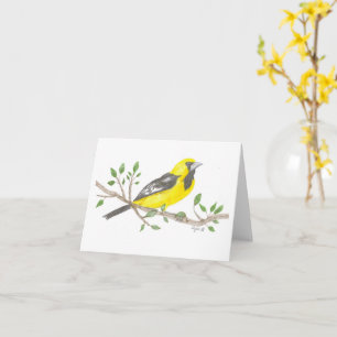 Oriole Inspirational Note Card