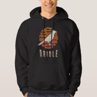 Oriole Vintage Retro Classic Animal Sunset Hoodie