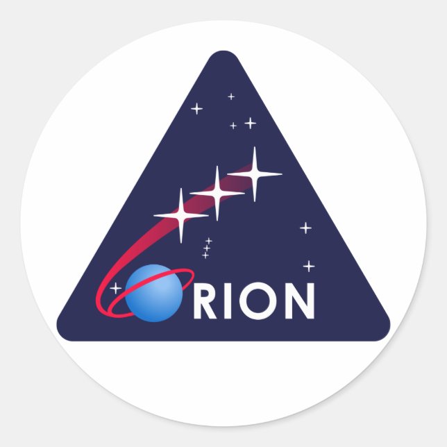 Orion Classic Round Sticker (Front)