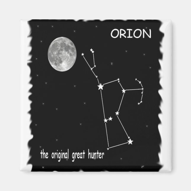Orion Constellation original great hunter Magnet (Front)