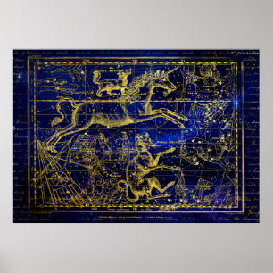 orion constellation poster