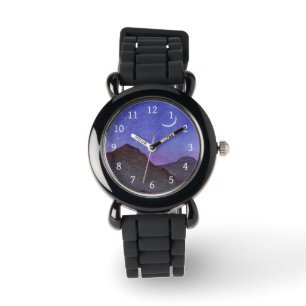 Orion & Crescent Moon Mountains Watch