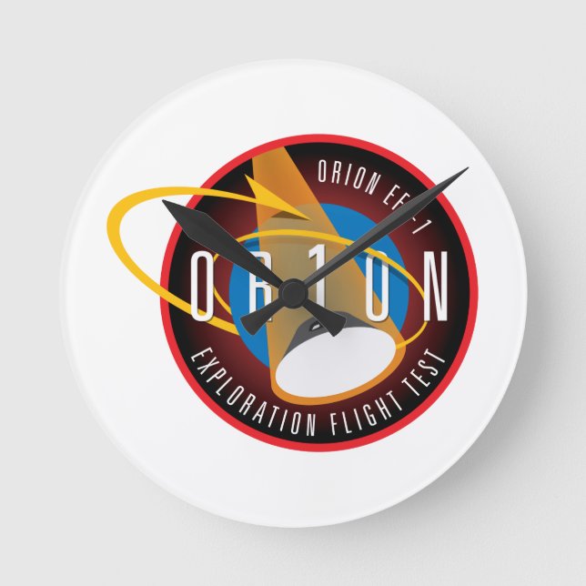 Orion Exploration Flight Test-1   Round Clock (Front)