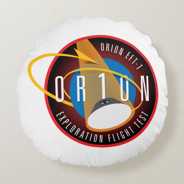 Orion Exploration Flight Test-1    Throw Pillow (Front)