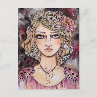 Orion Girl Postcard