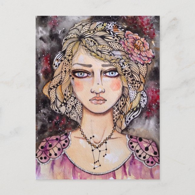 Orion Girl Postcard (Front)