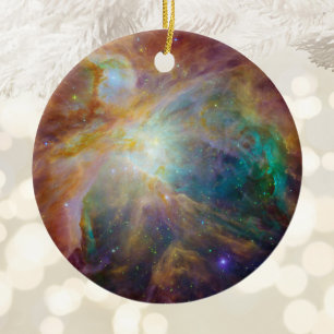 Orion in Infrared Ceramic Tree Decoration