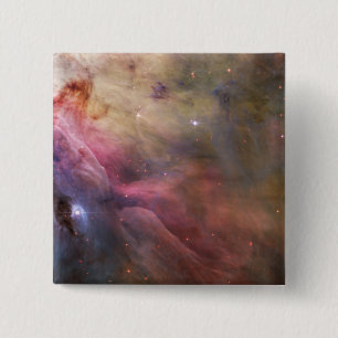 Orion Nebula 15 Cm Square Badge