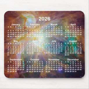 Orion Nebula 2026 Calendar Mouse Mat