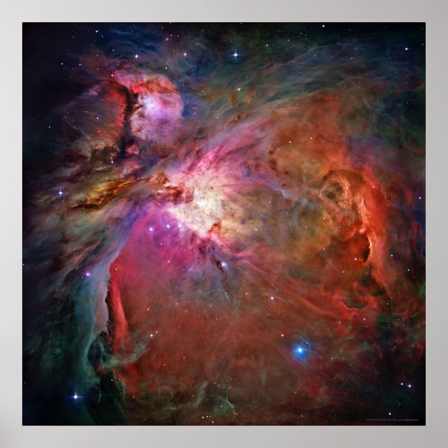 Orion Nebula 42x42 (30x30) Poster (Front)