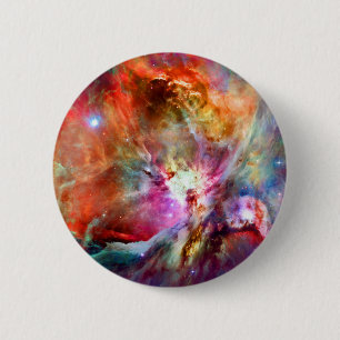 Orion Nebula 6 Cm Round Badge