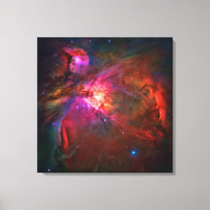 Orion Nebula and Trapezium Stars Canvas Print