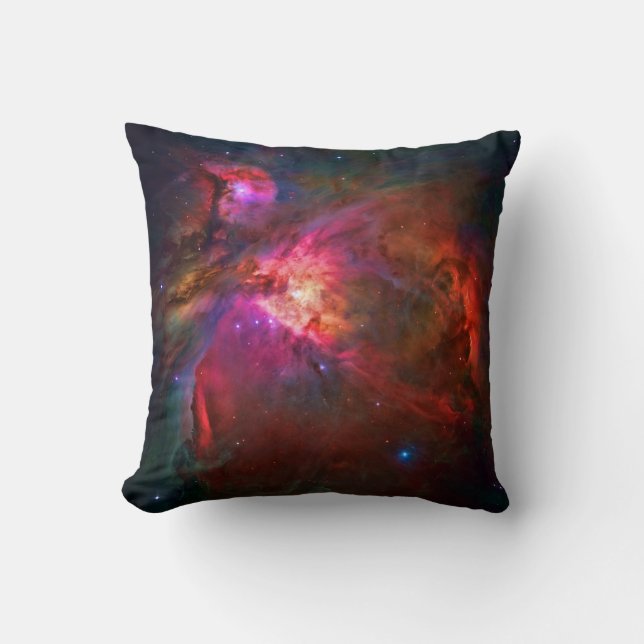 Orion Nebula and Trapezium Stars Cushion (Front)