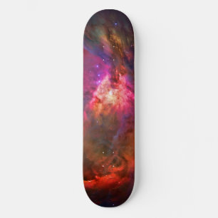 Orion Nebula and Trapezium Stars Skateboard