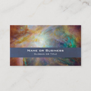 Orion Nebula Astronomy Photo Business Card