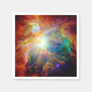 Orion Nebula Colourful Galaxy Paper Napkins