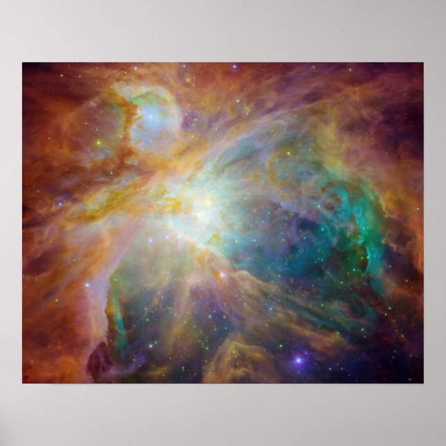 Orion Nebula Composite Poster (Front)