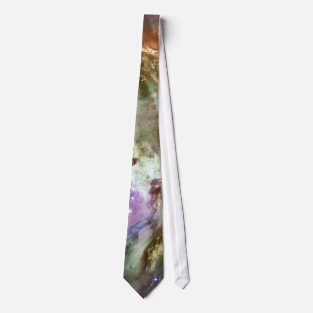 Orion Nebula Composition from Hubble and Spitzer Tie (Front)