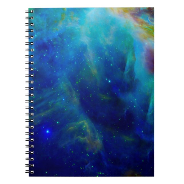 Orion Nebula cosmic galaxy space universe Notebook (Front)