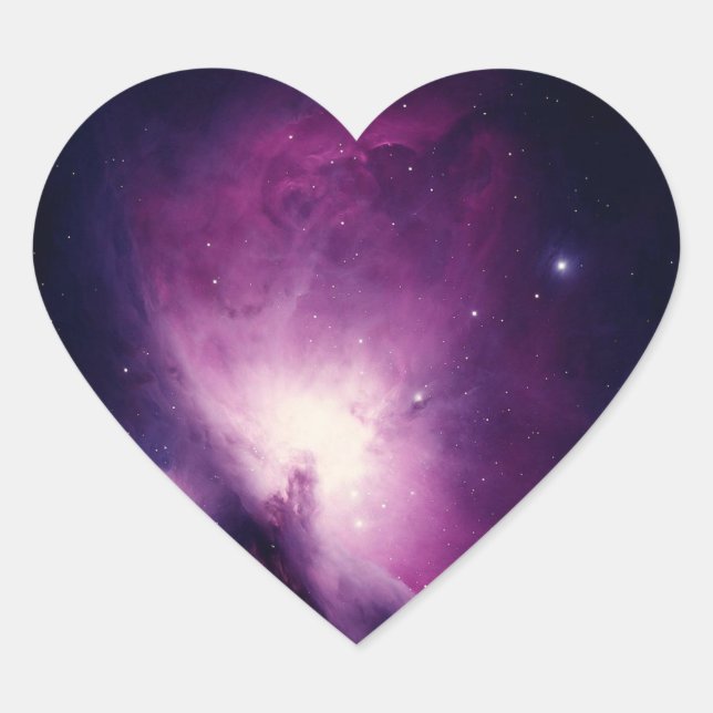 orion-nebula-g2d8dcb0fc_1920 heart sticker (Front)