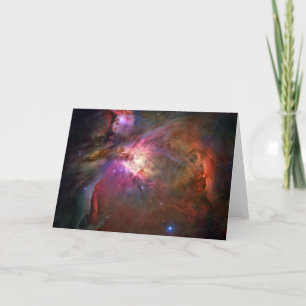 Orion Nebula Hubble Space Card