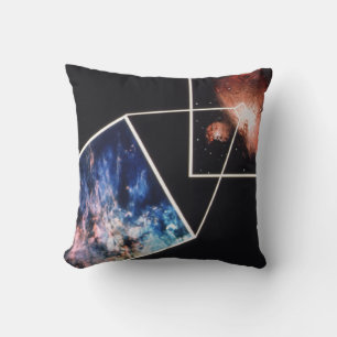 Orion Nebula- Hubble Space Telescope View Cushion