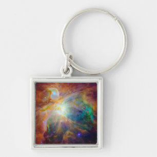 Orion Nebula Hubble Spitzer Space Key Ring