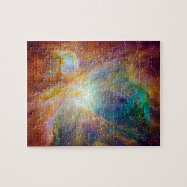 Orion Nebula (Hubble & Spitzer Telescopes) Jigsaw Puzzle (Horizontal)