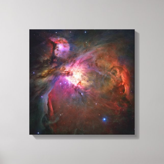 Orion Nebula (Hubble Telescope) Canvas Print (Front)