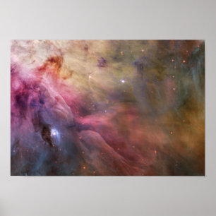 Orion Nebula pink Poster
