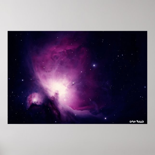 Orion Nebula Poster (Front)