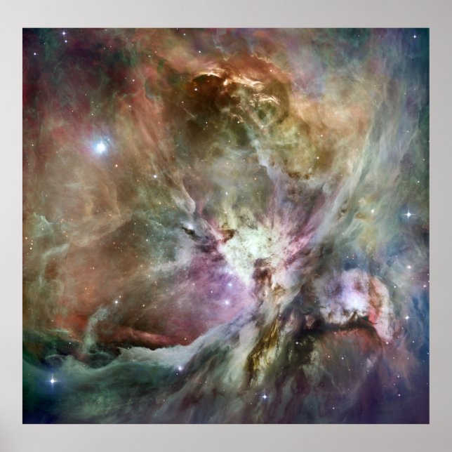 Orion Nebula Poster (Front)