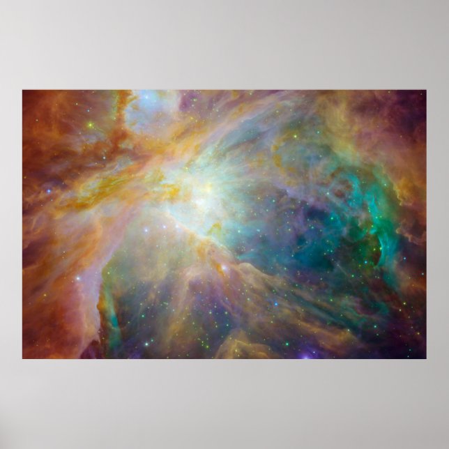 Orion Nebula Poster (Front)