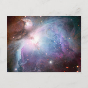 Orion Nebula Purple Space Postcard