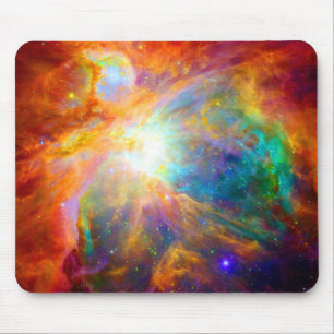 Orion Nebula Rainbow Clouds Mouse Mat