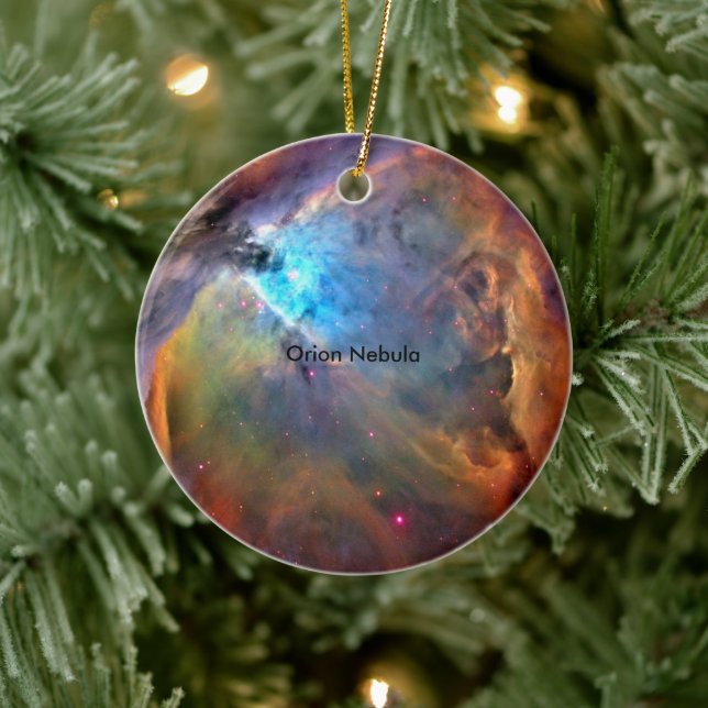 Orion Nebula Space Galaxy Ceramic Tree Decoration (Tree)