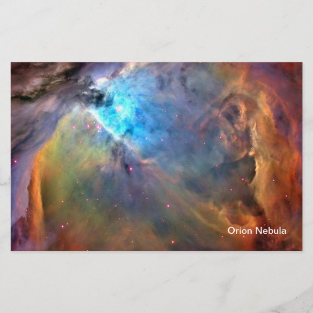 Orion Nebula Space Galaxy Flyer (Front)