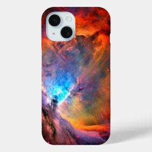 Orion Nebula Space Galaxy high contrast iPhone 15 Case