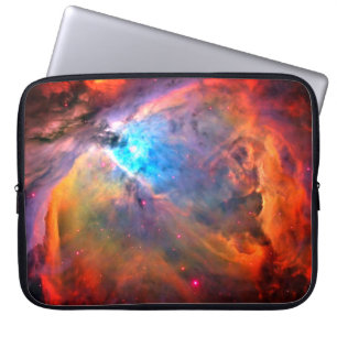 Orion Nebula Space Galaxy high contrast Laptop Sleeve