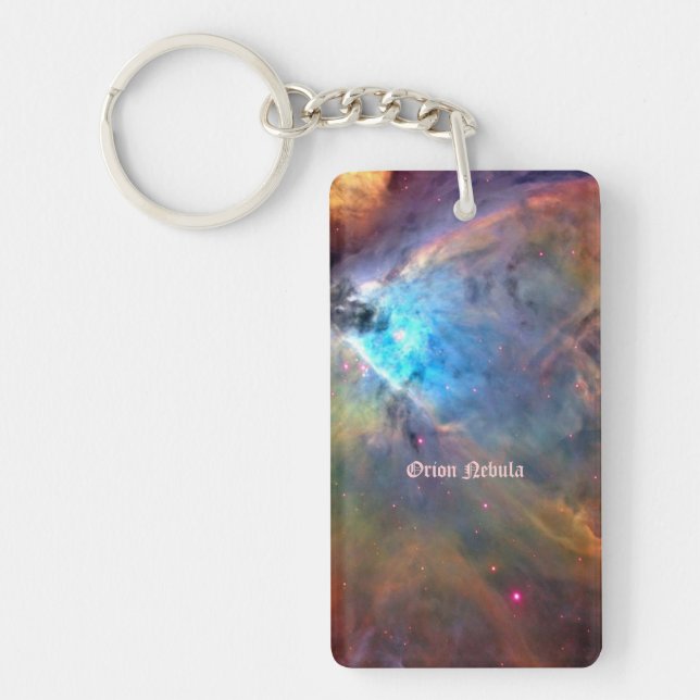 Orion Nebula Space Galaxy Key Ring (Front)