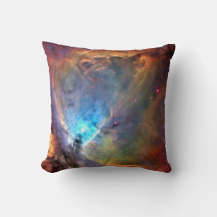 Orion Nebula Space Galaxy low contrast Cushion