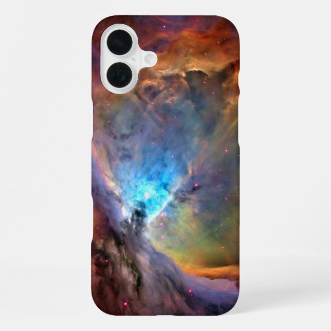 Orion Nebula Space Galaxy low contrast iPhone Case (Back)