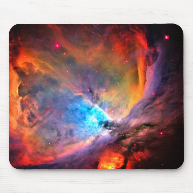 Orion Nebula Space Galaxy low contrast Mouse Mat (Front)