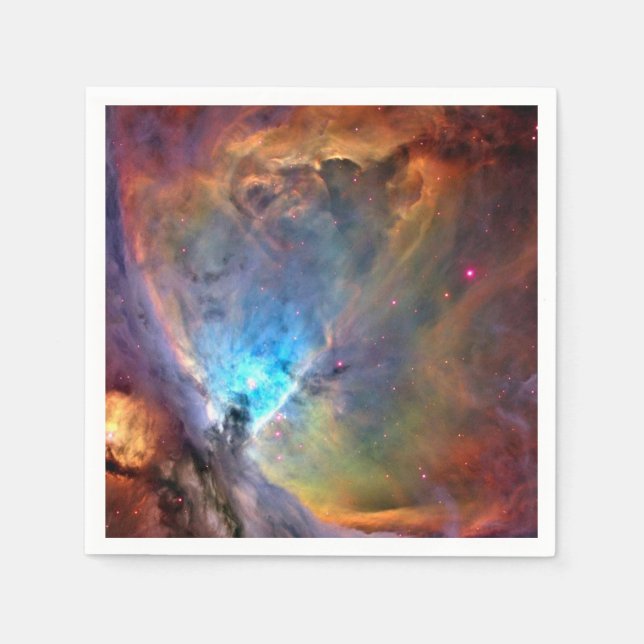 Orion Nebula Space Galaxy low contrast Napkin (Front)